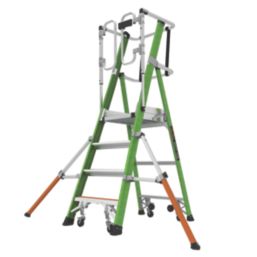Little Giant Fibreglass 1.18m Green 4 Step Podium Steps