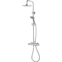 Aqualisa Sierra Cool Touch Rear-Fed Exposed Chrome Thermostatic Bar Diverter Mixer Shower