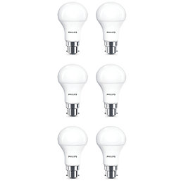 Philips  BC A60 LED Light Bulb 1055lm 11W 6 Pack