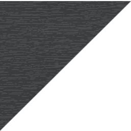 Crystal  Fully Glazed 1-Obscure Light Right-Handed Anthracite Grey uPVC Back Door 2090mm x 920mm