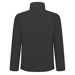 Regatta Honestly Made Softshell Jacket Black Medium 39.5" Chest