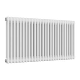 Reina 600mm x 1190mm 3868BTU White Horizontal 2 Column Radiator