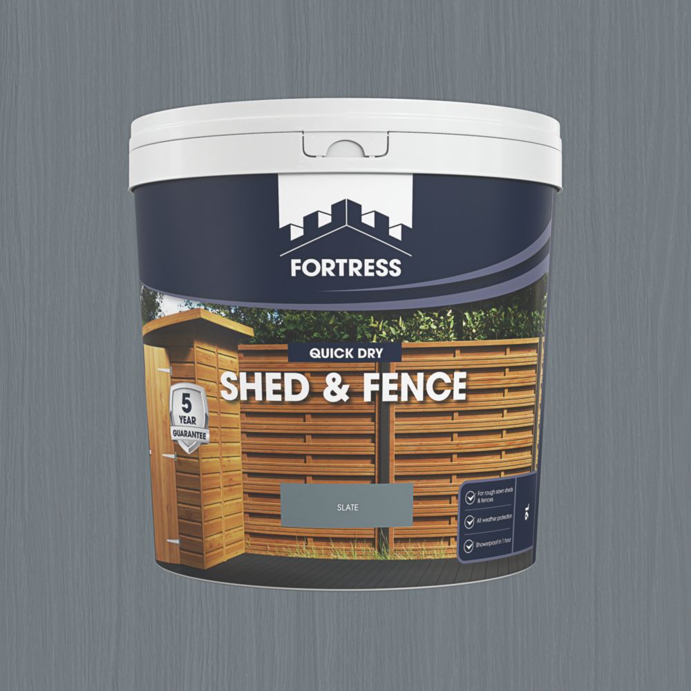 fortress-9ltr-slate-grey-shed-fence-stain-screwfix