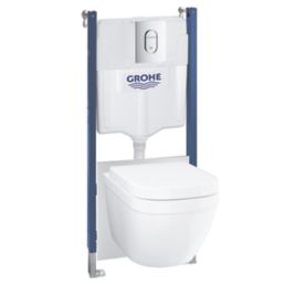 Grohe Solido Euro 5in1 Toilet & Frame Bundle 1135mm