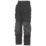 Snickers 3223 Floorlayer Work Trousers Black 35" W 32" L