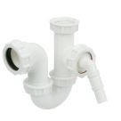 FloPlast Sink & Washing Machine Trap White 40mm