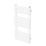 Flomasta Flat Bar 800mm x 400mm 1075BTU White Vertical Designer Radiator