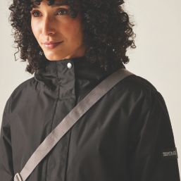 Regatta Brielly Waterproof Womens Jacket Black Size 16