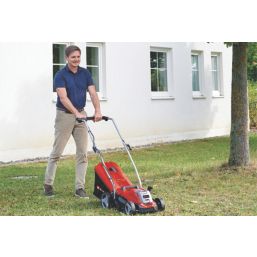 Einhell GE-CM 18/33-3 Li Set UK 18V 1 x 4.0Ah Li-Ion Power X-Change Brushless Cordless Lawn Mower & Grass Trimmer Kit