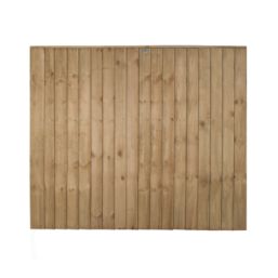 Forest Vertical Board Closeboard  Fence Panels Natural Timber 6' x 5' Pack of 20