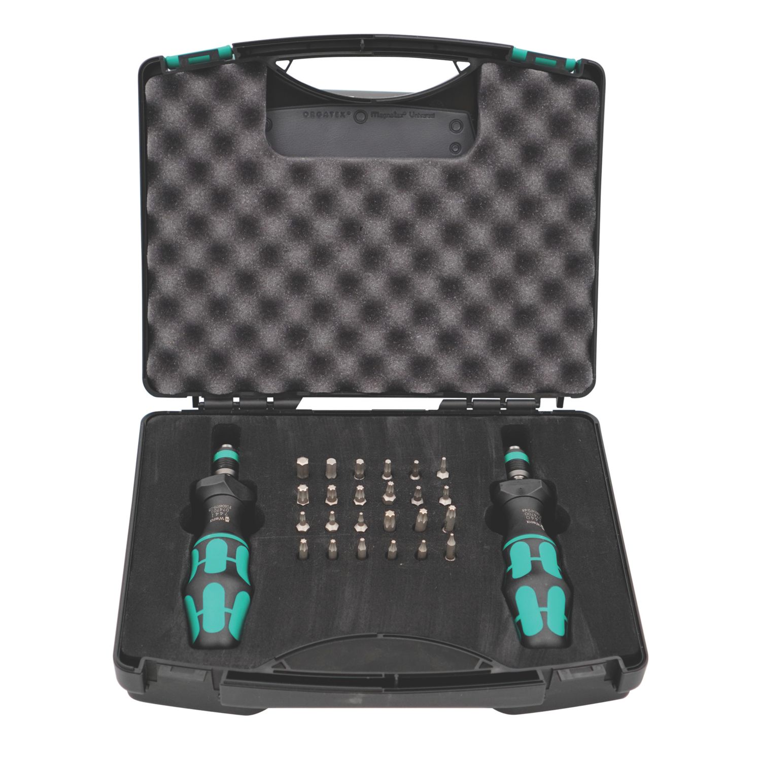 Wera Kraftform 7440/41 Interchangeable Torque Screwdriver Set 0.3-3Nm 26 Pieces (127FU)