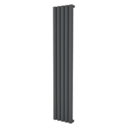 Ximax William 1800mm x 345mm 3205BTU Anthracite Vertical Designer Radiator