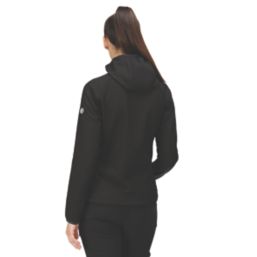 Regatta Arec Womens Softshell Hooded Jacket Black Size 14