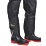 Amblers Danube   Safety Chest Waders Black X Large Size 8