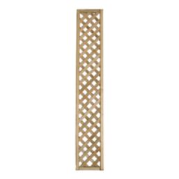 Forest Rosemore Softwood Rectangular Trellis 1' x 6' 3 Pack