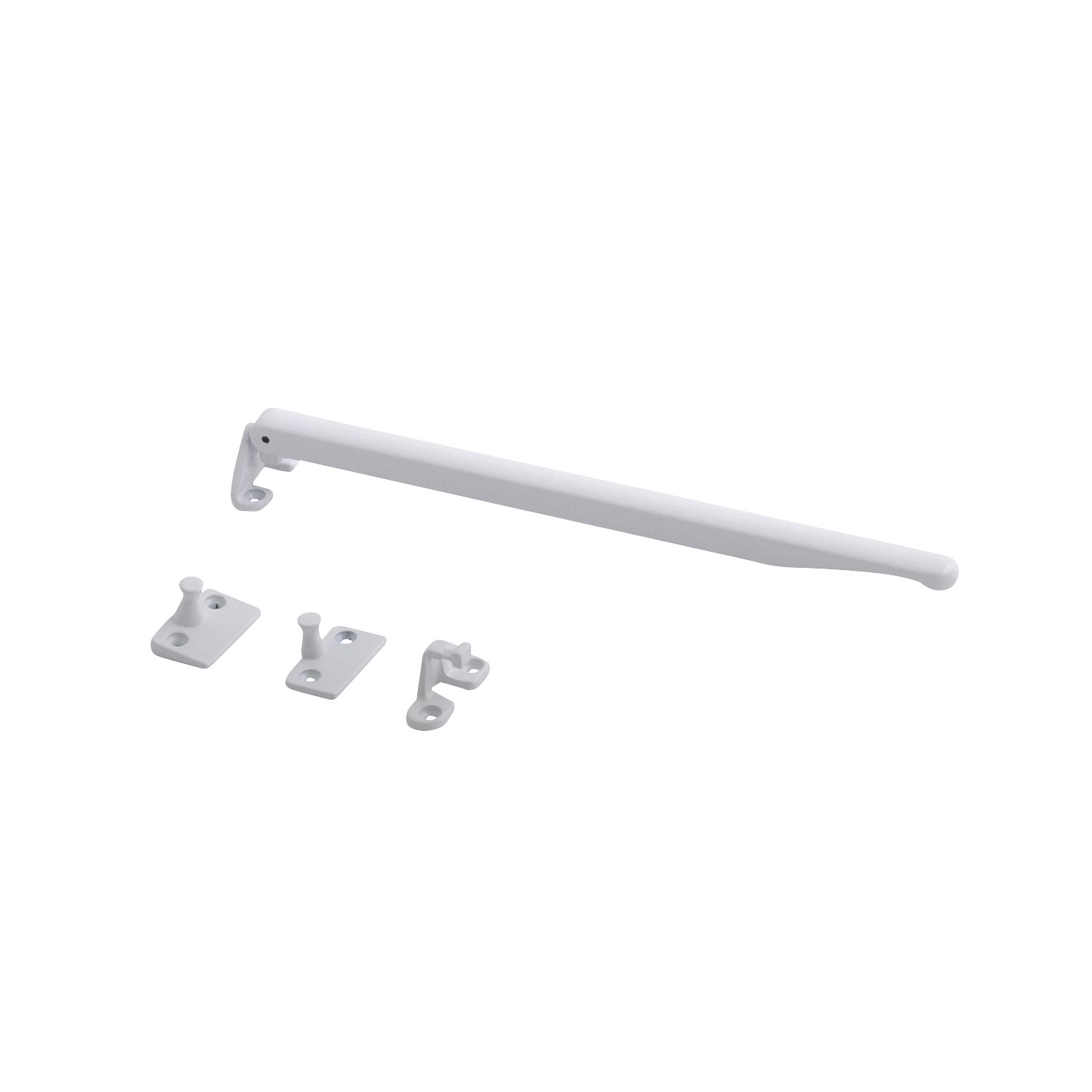 Fab & Fix Classic Non-Locking Window Stay Bar White 280mm (127KR)