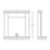 Be Modern Barrowden Electric Fire Suite Stone-Effect 1070mm x 350mm x 1045mm