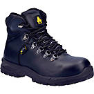 Amblers AS606  Ladies Safety Boots Black Size 4