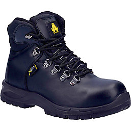 Amblers AS606  Womens Safety Boots Black Size 4