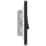 British General Evolve 20A 16AX 3-Gang 2-Way Light Switch  Black Chrome