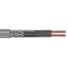 Time 2-Core CY Grey 1mm²  Screened Control Cable 100m Drum