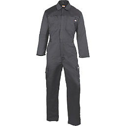 Dickies Everyday  Boiler Suit/Coverall Black XXX Large 56-62" Chest 30" L