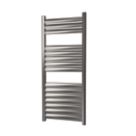 Towelrads 1000mm x 300mm 931BTU Grey / Silver Flat Designer Towel Radiator