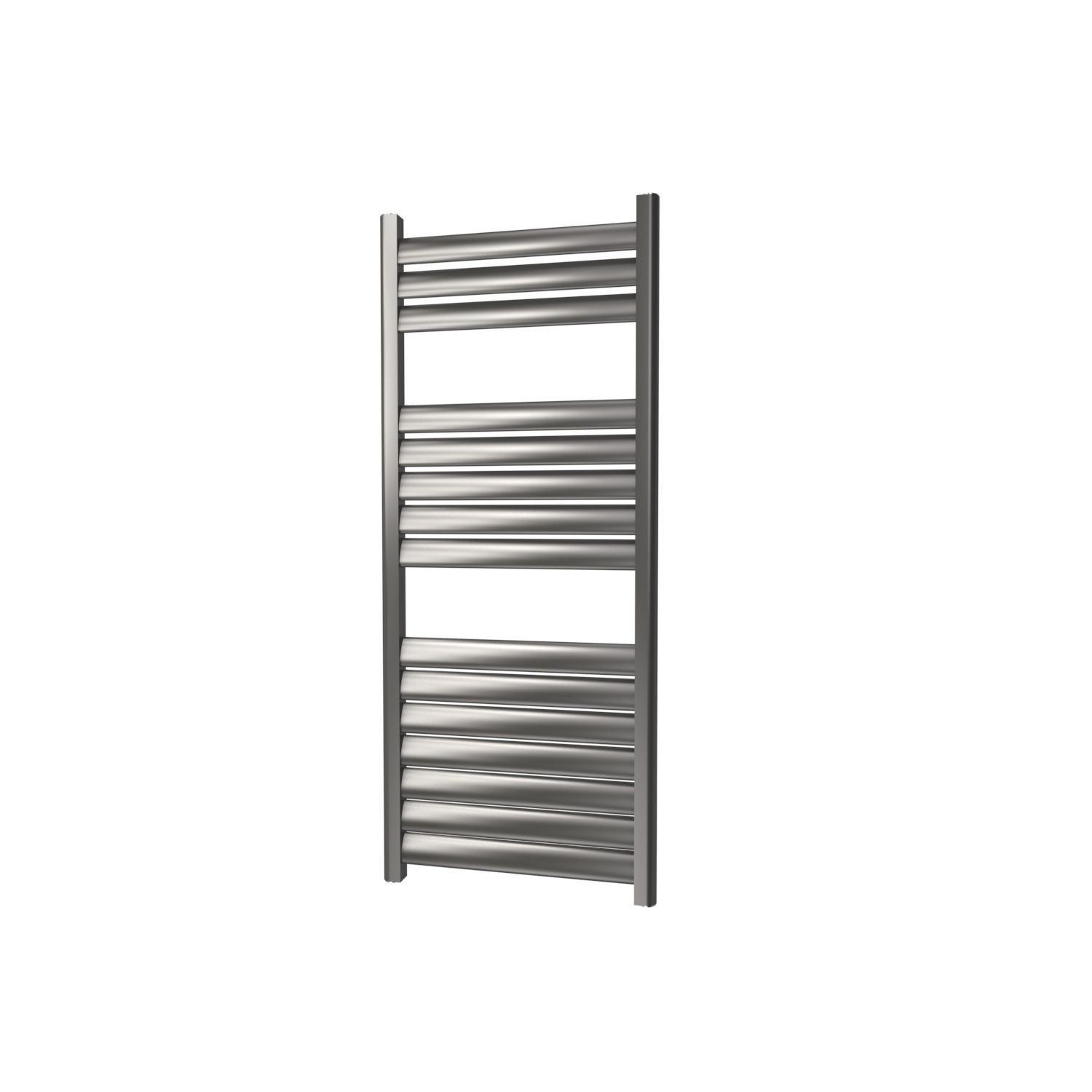 Towelrads 1000mm x 300mm 931BTU Grey / Silver Flat Designer Towel Radiator (127RY)