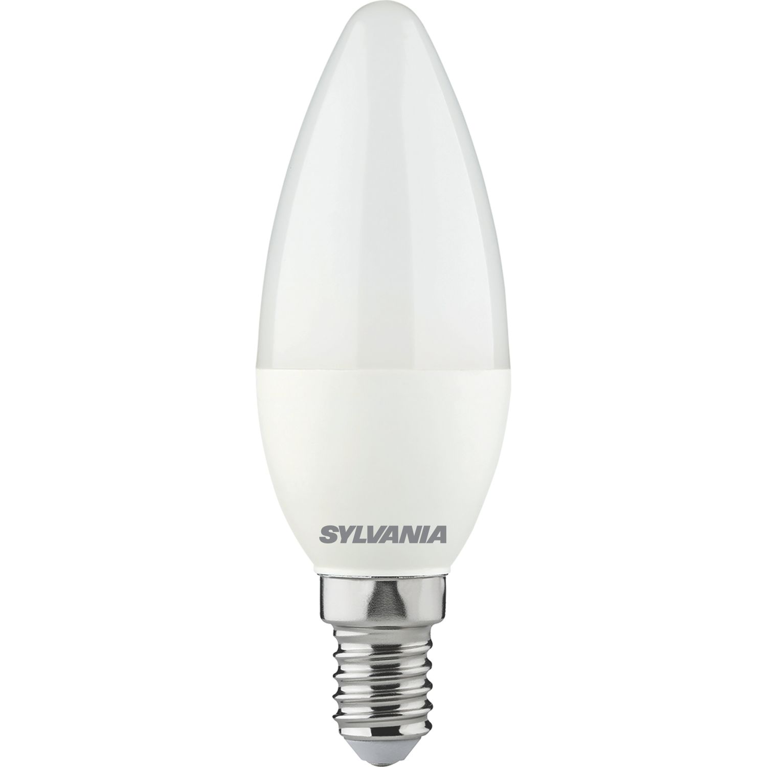 Sylvania TOLEDO E14 Candle LED Light Bulb 470lm 4.5W 4 Pack (127VN)