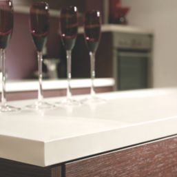 Maia  Iceberg Composite Kitchen Worktop 1800mm x 600mm x 42mm