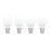 Essentials  E14 Mini Globe LED Light Bulb  470lm 4.2W 4 Pack
