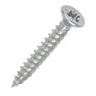 Quicksilver  PZ Double-Countersunk Thread Cutting Woodscrews 6ga x 1/2" 200 Pack