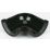 FloPlast  uPVC 90° Half Round Angle Black 112mm