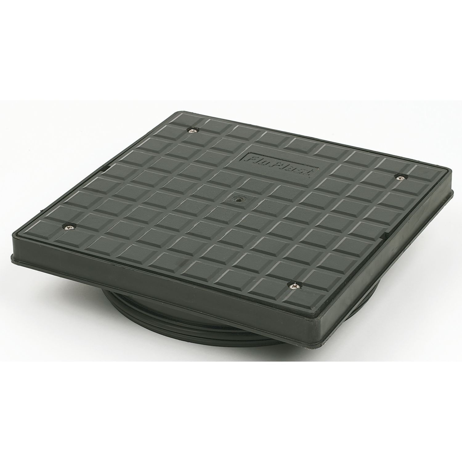 FloPlast Push-Fit Square Mini Access Chamber Cover & Frame 300mm (12847)