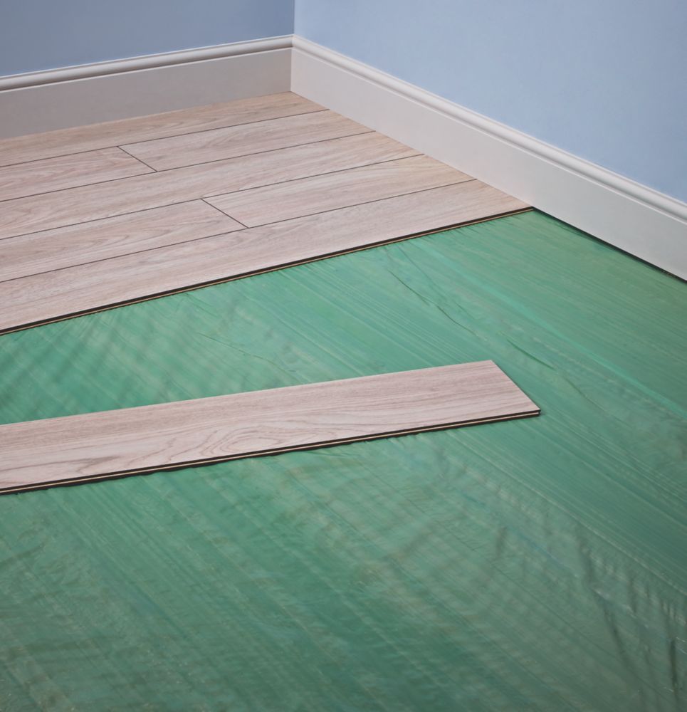 Capital Valley Plastics Ltd Vapour Barrier Green 300ga 20m x 2.5m - Screwfix