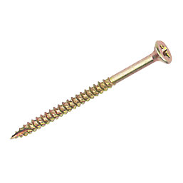 TurboGold  PZ Double-Countersunk  Multipurpose Screws 6mm x 90mm 100 Pack