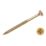 TurboGold  PZ Double-Countersunk  Multipurpose Screws 6mm x 90mm 100 Pack