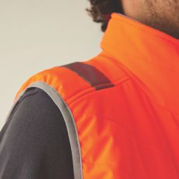 Regatta Hi-Vis Two-Tone Thermal Bodywarmer Orange Large 47.2" Chest