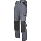 Dickies Everyday Trousers Grey / Black 34" W 32" L