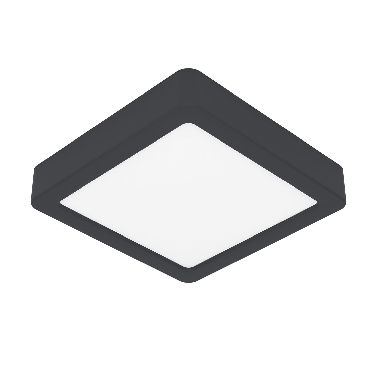 Eglo Fueva 6 LED Ceiling Light Black 7W 1100lm (128CV)