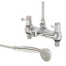 Refurb  Commercial Chrome  100mm Lever  Bath Shower Mixer Tap