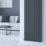 Reina Harley Double 1800mm x 420mm 4161BTU Anthracite Vertical Designer Radiator
