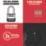 Master Lock PK5EURD  All-Weather   Elite Laminated Padlock  Silver & Black 52mm