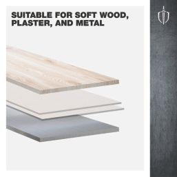 Magnusson  40/80/120/180 Grit Multi-Material Hand Sanding Sheets 280mm x 230mm 5 Pieces