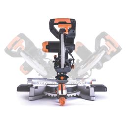 Evolution R255SMS-DB 255mm  Electric Double-Bevel Sliding Multi-Material Mitre Saw 220-240V