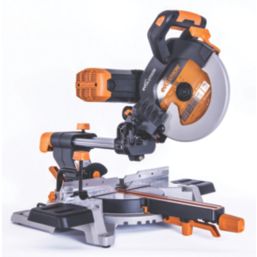 Evolution R255SMS-DB 255mm  Electric Double-Bevel Sliding Multi-Material Mitre Saw 220-240V