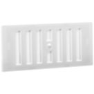Map Vent Adjustable  Vent White 152mm x 76mm
