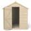 Forest  6' x 8' (Nominal) Apex Overlap Timber Shed