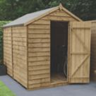 Forest  6' x 8' (Nominal) Apex Overlap Timber Shed