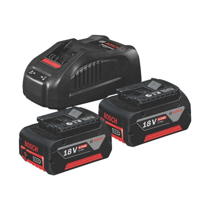 Bosch 1600A00B8K 18V 5.0Ah Li-Ion CoolPack Battery & Charger Kit